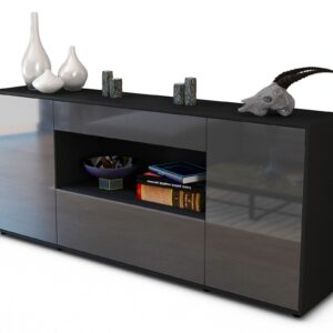 Sideboard Fiora, Grau (180x79x35cm)