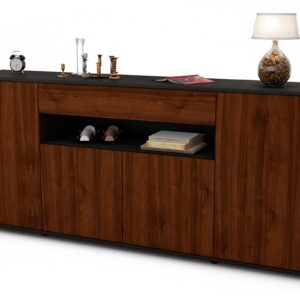 Sideboard Fiorella, Walnuss (180x79x35cm)
