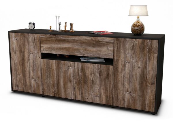 Sideboard Flavia, Treibholz (180x79x35cm)