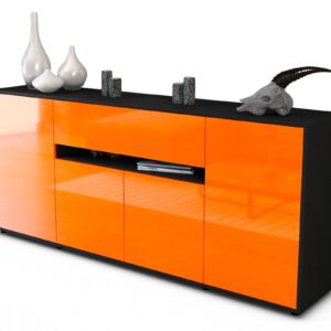 Sideboard Flavia, Orange (180x79x35cm)