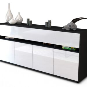 Sideboard Flora, Weiß (180x79x35cm)