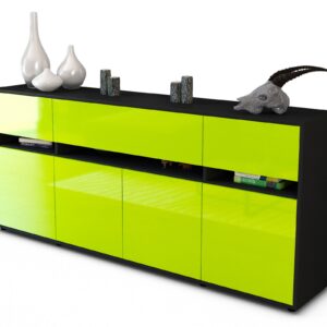 Sideboard Flora, Grün (180x79x35cm)