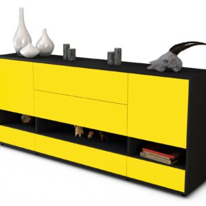 Sideboard Florentina, Gelb (180x79x35cm)