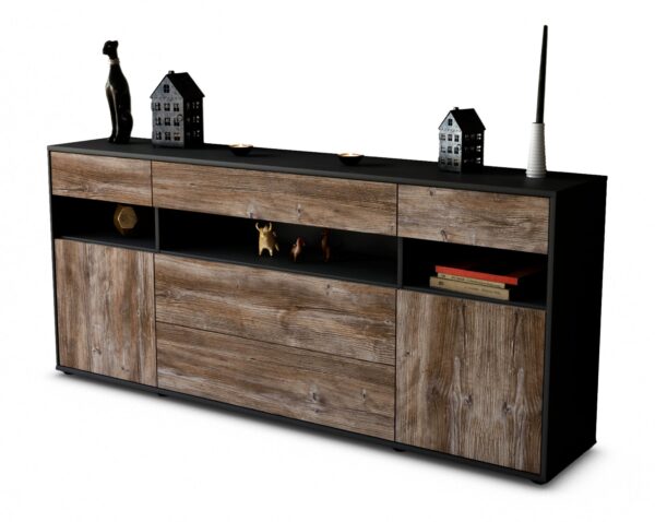 Sideboard Floria, Treibholz (180x79x35cm)