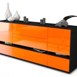 Sideboard Floriana, Orange (180x79x35cm)