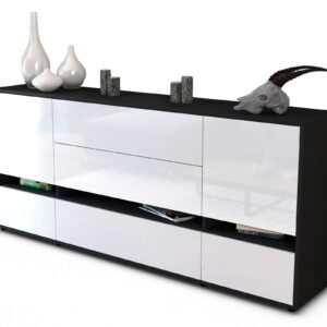 Sideboard Floriana, Weiß (180x79x35cm)