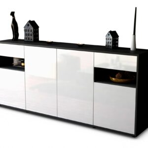 Sideboard Franca, Weiß (180x79x35cm)