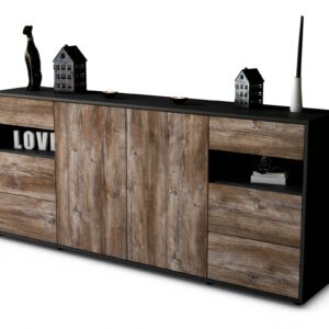 Sideboard Francesca, Treibholz (180x79x35cm)