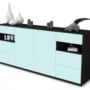 Sideboard Francesca, Mint (180x79x35cm)