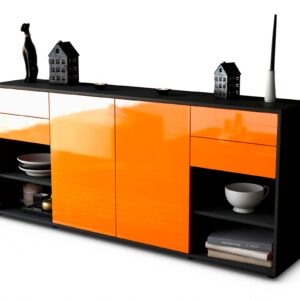 Sideboard Franka, Orange (180x79x35cm)