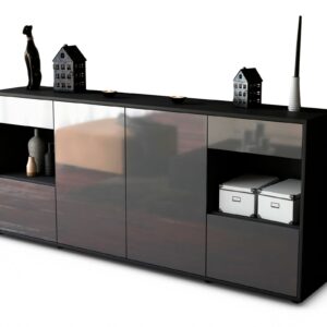 Sideboard Gabriella, Grau (180x79x35cm)
