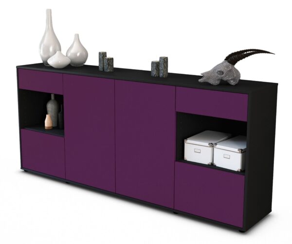 Sideboard Gabriella, Lila (180x79x35cm)
