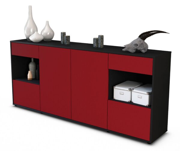 Sideboard Gabriella, Bordeaux (180x79x35cm)