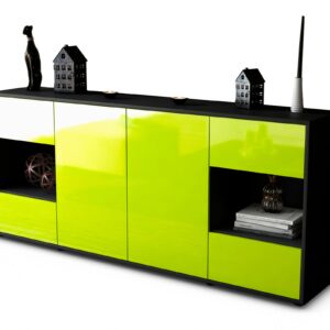 Sideboard Gaia, Grün (180x79x35cm)