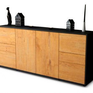 Sideboard Gemma, Eiche (180x79x35cm)