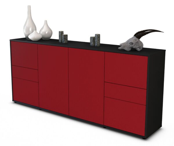Sideboard Gemma, Bordeaux (180x79x35cm)