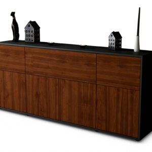 Sideboard Gianna, Walnuss (180x79x35cm)