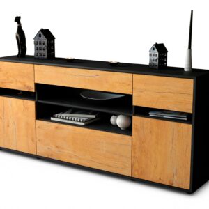 Sideboard Gina, Eiche (180x79x35cm)