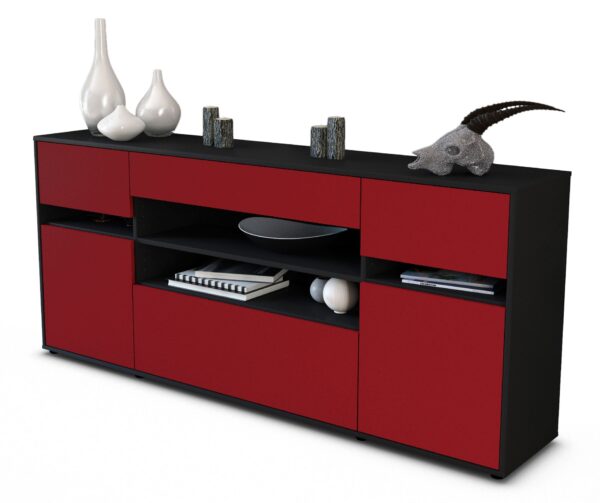 Sideboard Gina, Bordeaux (180x79x35cm)