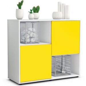 Sideboard Caralina, Gelb (92x79x35cm)