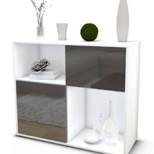 Sideboard Carola, Grau (92x79x35cm)