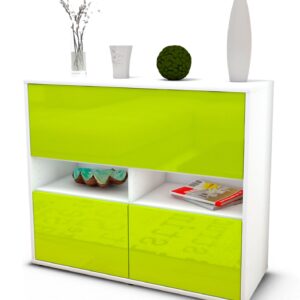 Sideboard Cassandra, Grün (92x79x35cm)