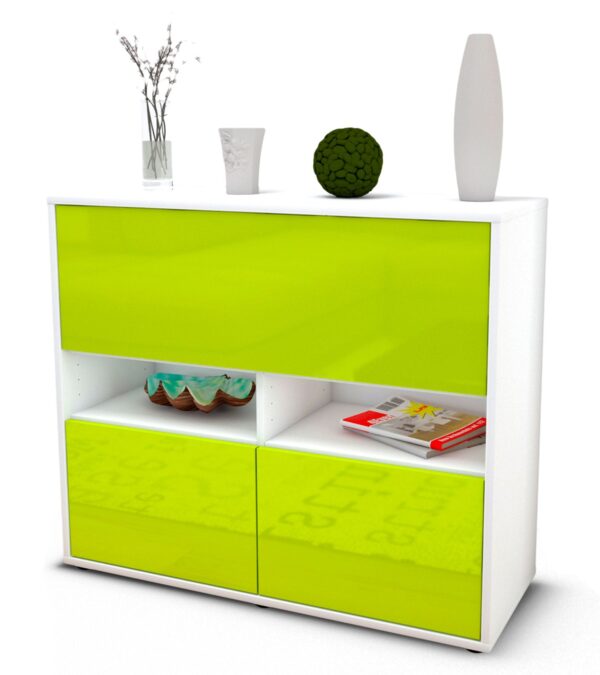 Sideboard Cassandra, Grün (92x79x35cm)