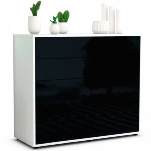 Sideboard Circe, Schwarz (92x79x35cm)