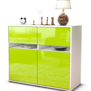 Sideboard Clea, Grün (92x79x35cm)