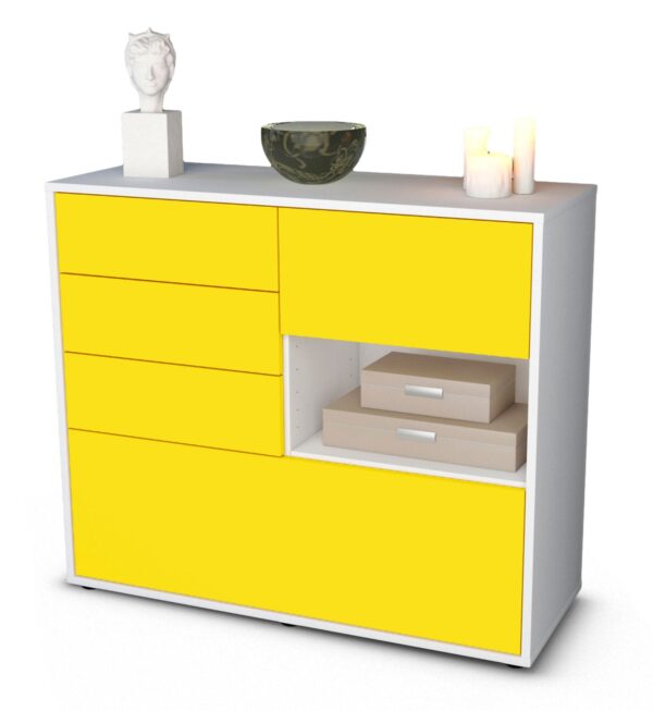 Sideboard Coco, Gelb (92x79x35cm)