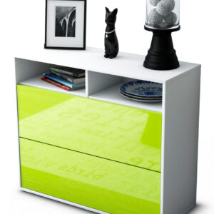 Sideboard Cosma, Grün (92x79x35cm)