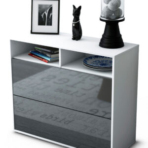 Sideboard Cosma, Grau (92x79x35cm)