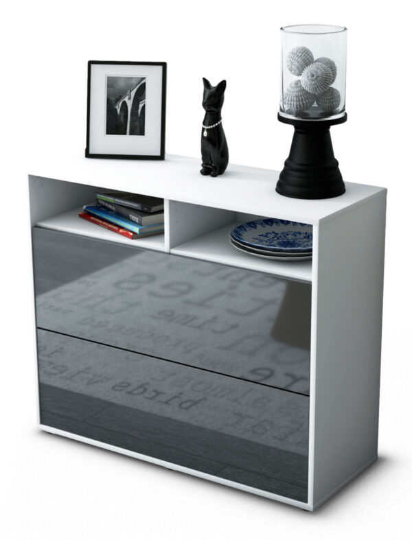 Sideboard Cosma, Grau (92x79x35cm)
