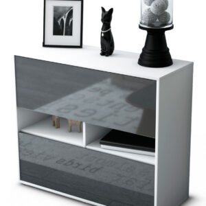 Sideboard Dalia, Grau (92x79x35cm)