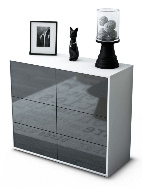 Sideboard Dana, Grau (92x79x35cm)