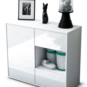Sideboard Danica, Weiß (92x79x35cm)