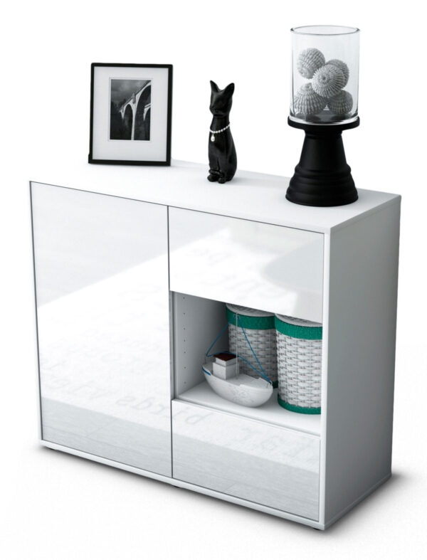 Sideboard Danica, Weiß (92x79x35cm)