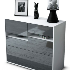 Sideboard Daria, Grau (92x79x35cm)