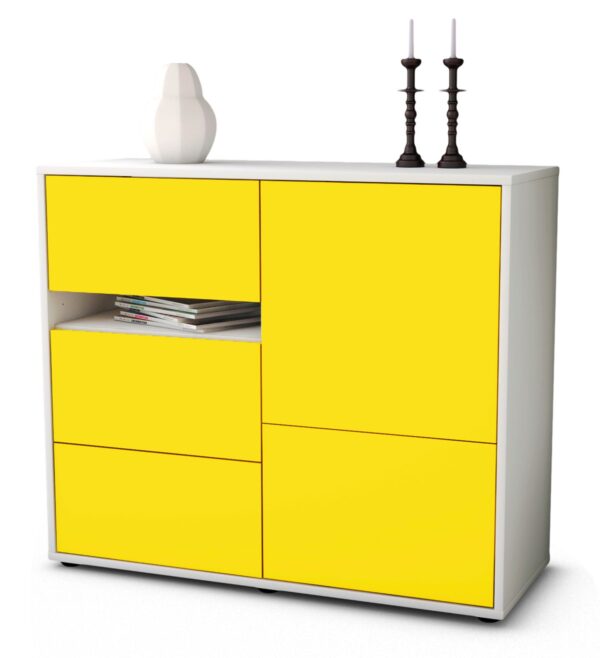 Sideboard Davina, Gelb (92x79x35cm)
