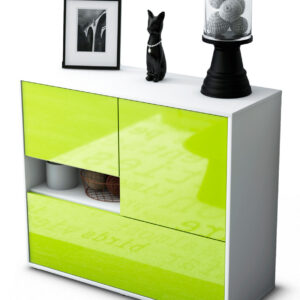 Sideboard Debora, Grün (92x79x35cm)