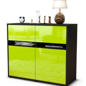 Sideboard Brunilde, Grün (92x79x35cm)