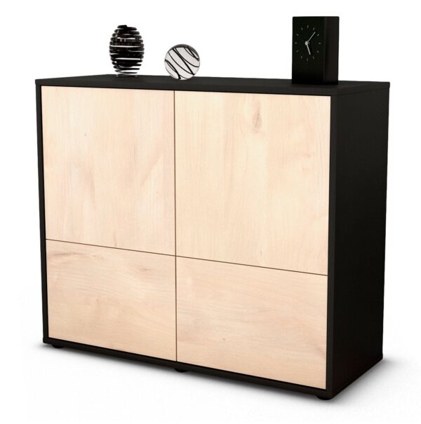 Sideboard Cara | | Front in Zeder Holz Optik | 92x79x35cm (BxHxT)
