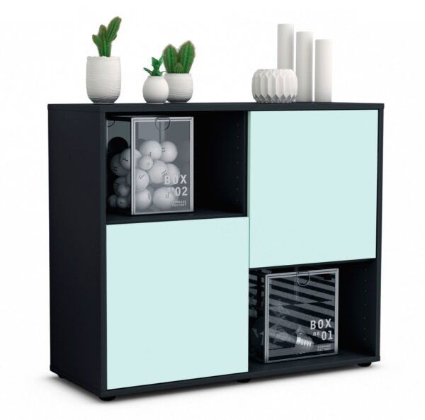 Sideboard Caralina | | Front in Mint | 92x79x35cm (BxHxT)