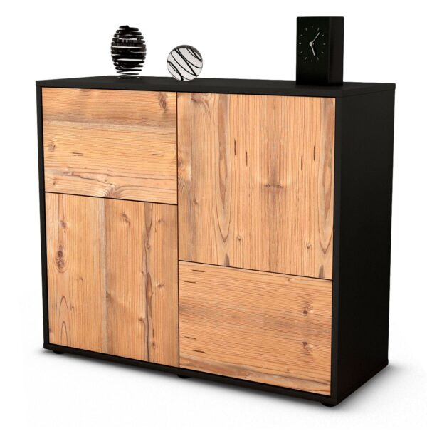 Sideboard Carla | | Front in Pinie Holz Optik | 92x79x35cm (BxHxT)