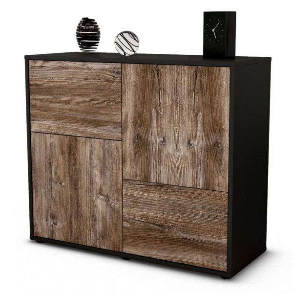 Sideboard Carla | | Front in Treibholz Holz Optik | 92x79x35cm (BxHxT)
