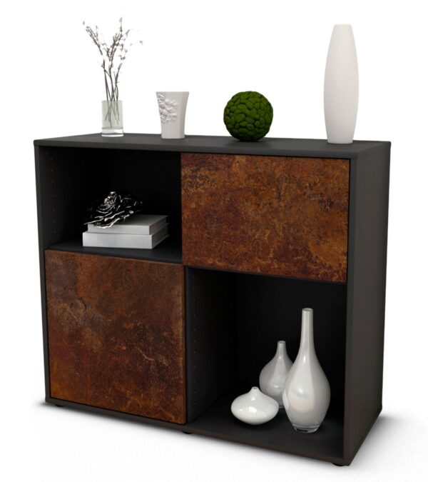 Sideboard Carola | | Front in Rost Optik | 92x79x35cm (BxHxT)
