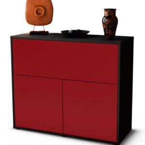 Sideboard Carolin | | Front in Bordeaux | 92x79x35cm (BxHxT)