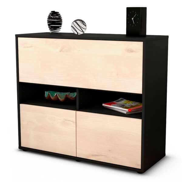 Sideboard Cassandra | | Front in Zeder Holz Optik | 92x79x35cm (BxHxT)