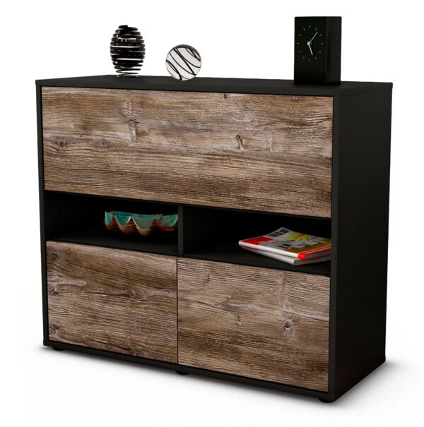 Sideboard Cassandra | | Front in Treibholz Holz Optik | 92x79x35cm (BxHxT)