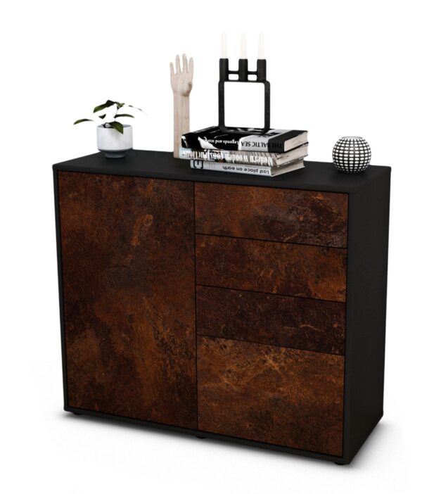 Sideboard Celestina | | Front in Rost Optik | 92x79x35cm (BxHxT)